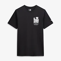 Men's New Era  Black LA28 Summer Olympics T-Shirt