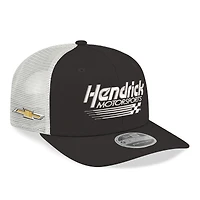 Men's New Era  Black/White Hendrick Motorsports 2026  9SEVENTY Adjustable Trucker Hat