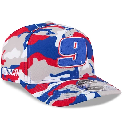 Men's New Era White Hendrick Motorsports Chase Elliott 9SEVENTY Stretch-Snap Hat