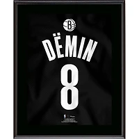 Egor Dëmin Brooklyn Nets 10.5" x 13" Jersey Number Sublimated Player Plaque