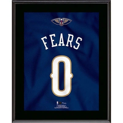 Jeremiah Fears New Orleans Pelicans 10.5" x 13" Jersey Number Sublimated Player Plaque