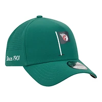 Men's New Era  Green Cleveland Guardians Pin Seeker 9FORTY A-Frame Adjustable Hat