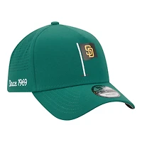 Men's New Era  Green San Diego Padres Pin Seeker 9FORTY A-Frame Adjustable Hat