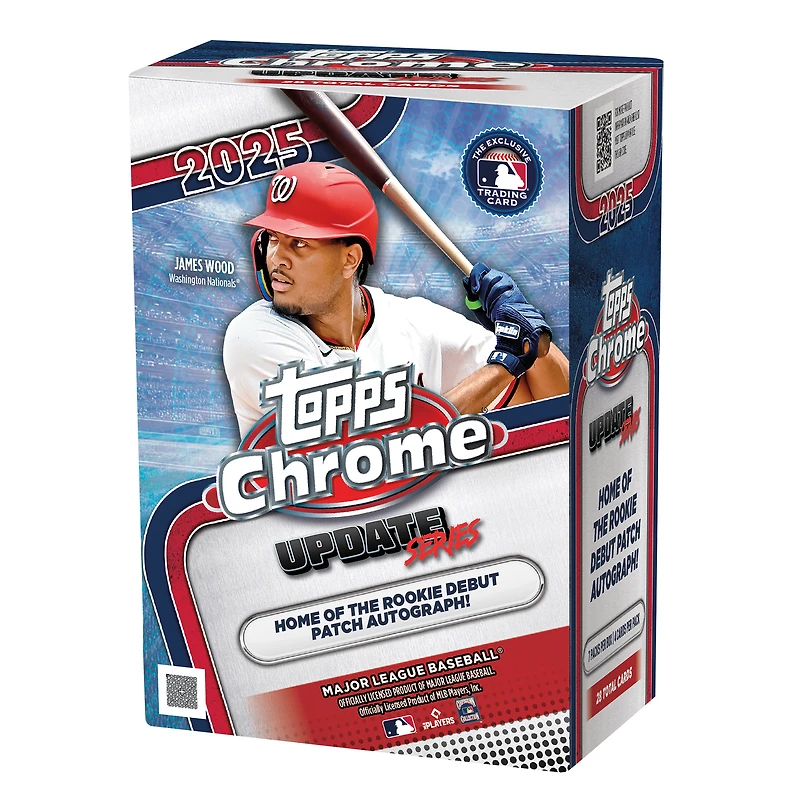 2025 Topps Chrome Updates Baseball Factory Sealed Value Box
