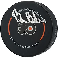 Bill Barber Philadelphia Flyers Autographed Official Game Puck