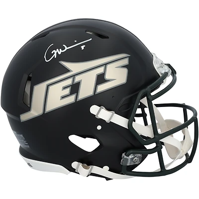 Garrett Wilson New York Jets Autographed Riddell Rivalry Speed Authentic Helmet
