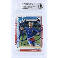 Cavan Sullivan USMNT Autographed 2024-25 Panini Donruss Optic Rated Rookie #184 Beckett Fanatics Witnessed Authenticated Rookie Card