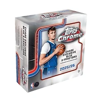 2025 Topps Chrome Basketball Factory Sealed Mega Box