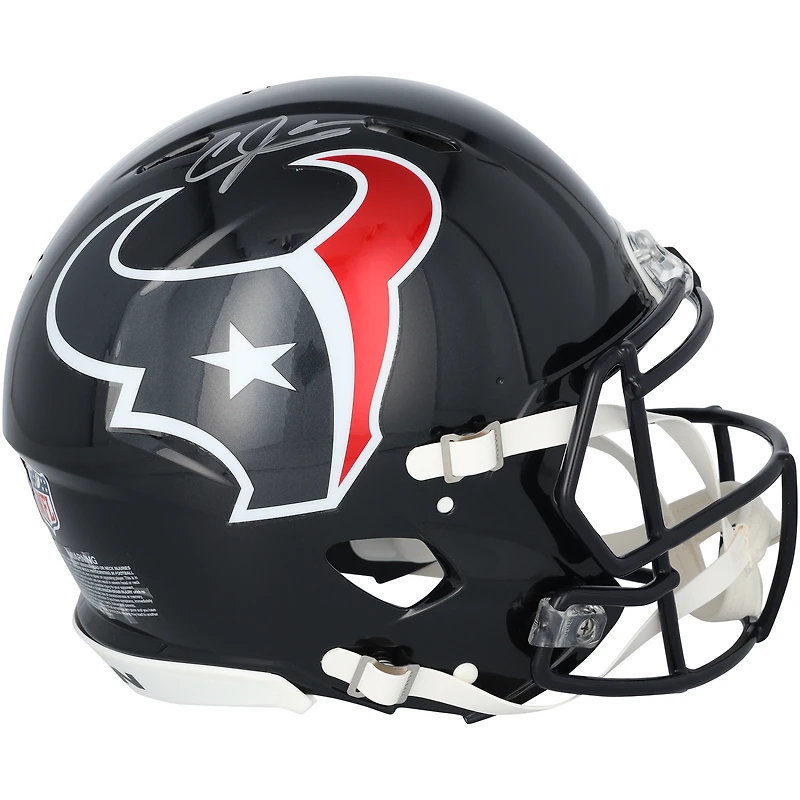 Andre Johnson Houston Texans Autographed Riddell Speed Authentic Helmet