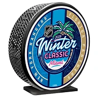 New York Rangers vs. Florida Panthers 2026 NHL Winter Classic Mega Puck