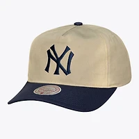 Men's Mitchell & Ness  Cream New York Yankees Retro Roots Deadstock Cooperstown Snapback Hat