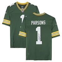 Micah Parsons Green Bay Packers Autographed Green Nike Limited Jersey