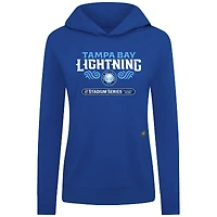 Women's Levelwear  Blue Tampa Bay Lightning 2026 NHL Stadium Series Relay Long Sleeve T-Shirt Hoodie