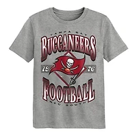 Preschool Outerstuff Dark Heather Gray Tampa Bay Buccaneers Of Days Past T-Shirt