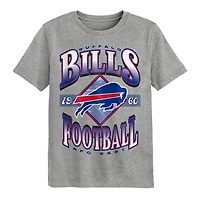 Preschool Outerstuff Dark Heather Gray Buffalo Bills Of Days Past T-Shirt