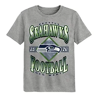 Preschool Outerstuff Dark Heather Gray Seattle Seahawks Of Days Past T-Shirt
