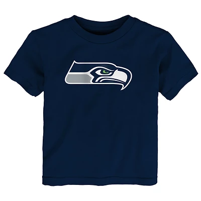 Infant Outerstuff College Navy Seattle Seahawks Primary Logo T-Shirt