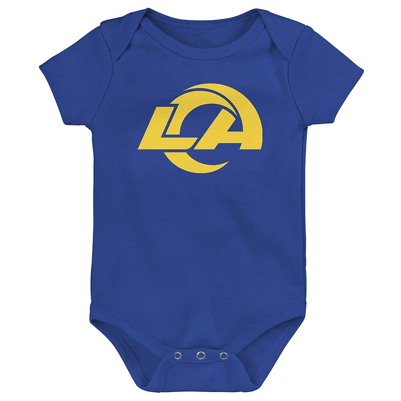Newborn Outerstuff Royal Los Angeles Rams Primary Logo Bodysuit