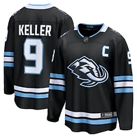 Men's Fanatics Clayton Keller Black Utah Mammoth Home Breakaway Jersey