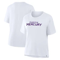 Women's  White Phoenix Mercury Club T-Shirt