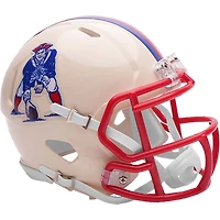 New England Patriots Riddell Retro Collection Speed Mini Helmet