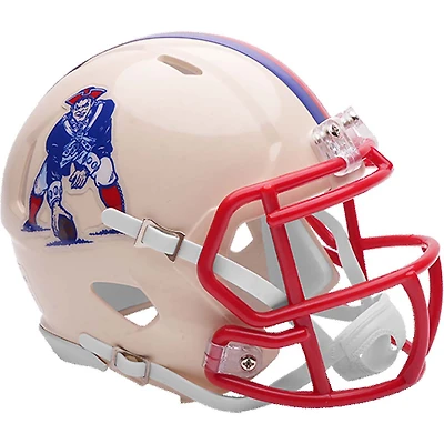 New England Patriots Riddell Retro Collection Speed Mini Helmet