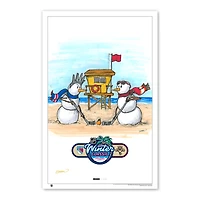 New York Rangers vs. Florida Panthers 2026 NHL Winter Classic 11" x 17" Sketch Poster Print - Limited Edition of 350