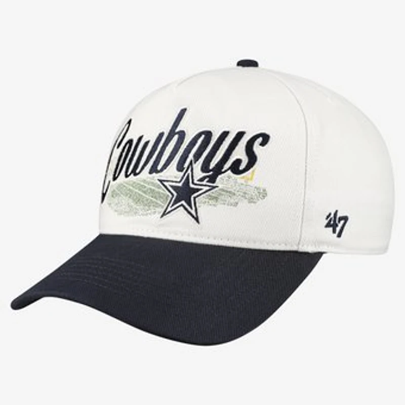 Men's '47 Cream Dallas Cowboys Hitch Adjustable Hat