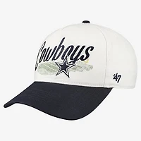 Men's '47  Cream Dallas Cowboys Hitch Adjustable Hat