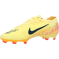 Zlatan Ibrahimovic Paris Saint-Germain Autographed Yellow Nike Mercurial Zoom Vapor 16 Pro KM Size 12