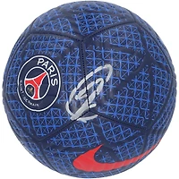 Zlatan Ibrahimovic Paris Saint-Germain Autographed Blue Nike Size 5 Soccer Ball