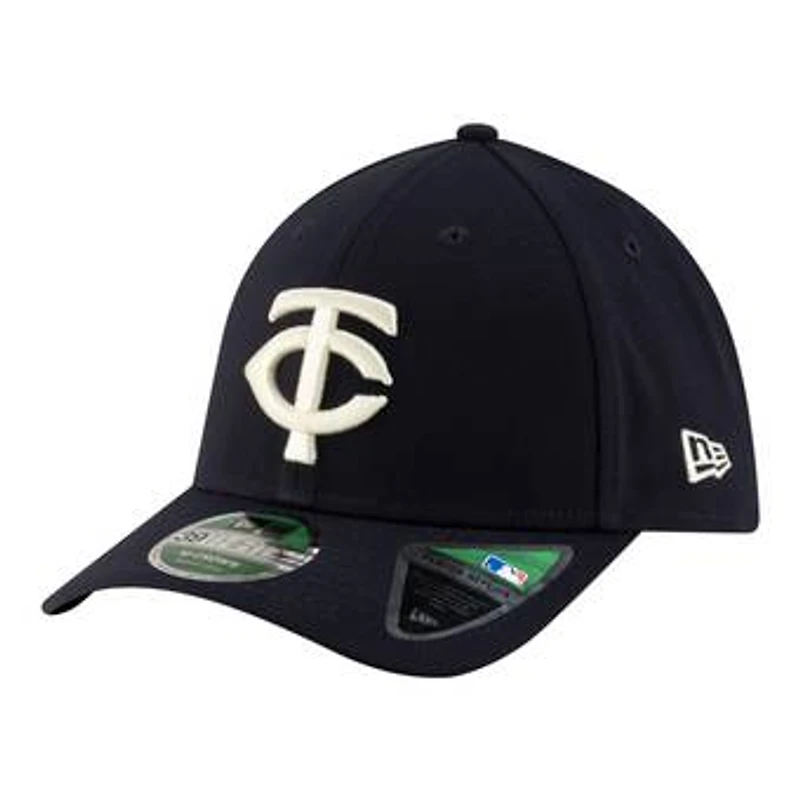 Men's New Era  Navy Minnesota Twins Alternate Player Replica 39THIRTY M-Crown Flex Hat