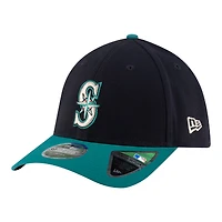 Men's New Era  Navy Seattle Mariners Alternate Player Replica 39THIRTY M-Crown Flex Hat