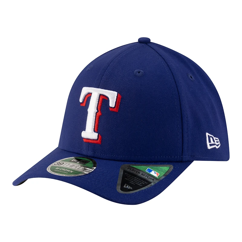 Men's New Era  Royal Texas Rangers  Player Replica 39THIRTY M-Crown Flex Hat