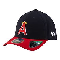 Men's New Era  Navy Los Angeles Angels Alternate Player Replica 39THIRTY M-Crown Flex Hat