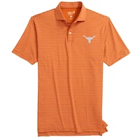 Men's johnnie-O  Texas Orange Texas Longhorns Beau Striped Polo