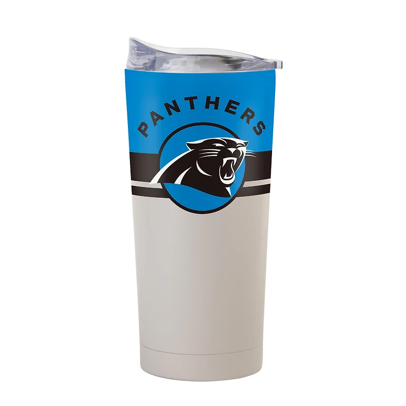 Logo Brands Carolina Panthers 20oz. Horizon Powder Coat Tumbler