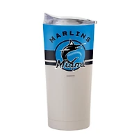 Logo Brands Miami Marlins 20oz. Horizon Powder Coat Tumbler