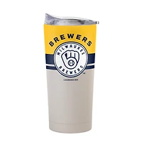 Logo Brands Milwaukee Brewers 20oz. Horizon Powder Coat Tumbler