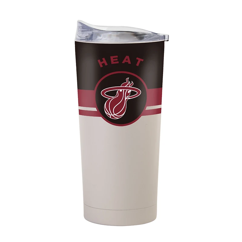 Logo Brands Miami Heat 20oz. Horizon Powder Coat Tumbler