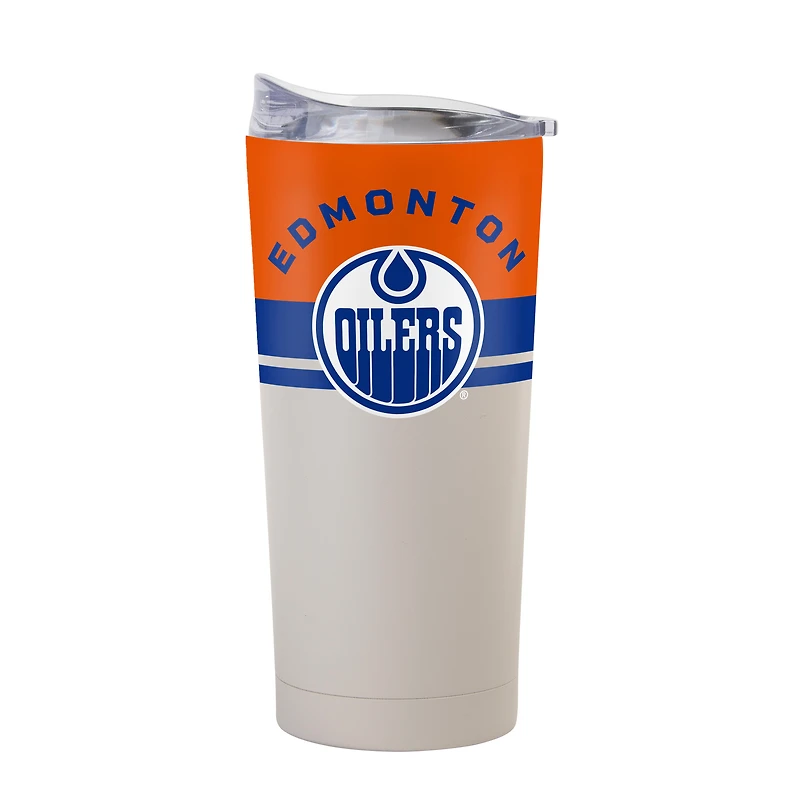 Logo Brands Edmonton Oilers 20oz. Horizon Powder Coat Tumbler