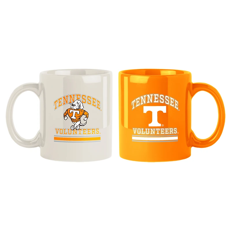 Tennessee Volunteers 15oz. Current & Throwback Mug Set