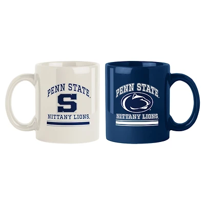 Penn State Nittany Lions 15oz. Current & Throwback Mug Set