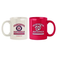 Washington Nationals 15oz. Current & Throwback Mug Set