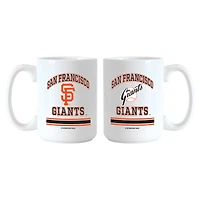 Logo Brands San Francisco Giants 15oz. Current & Throwback Mug Set