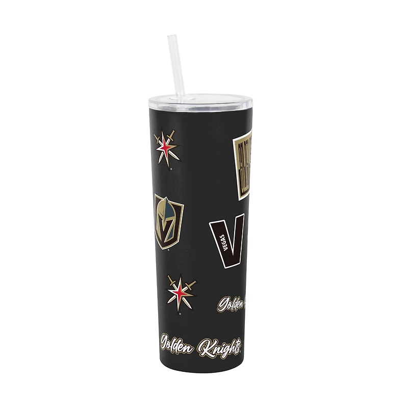 Logo Brands Vegas Golden Knights 30oz Dreamweave Straw Tumbler