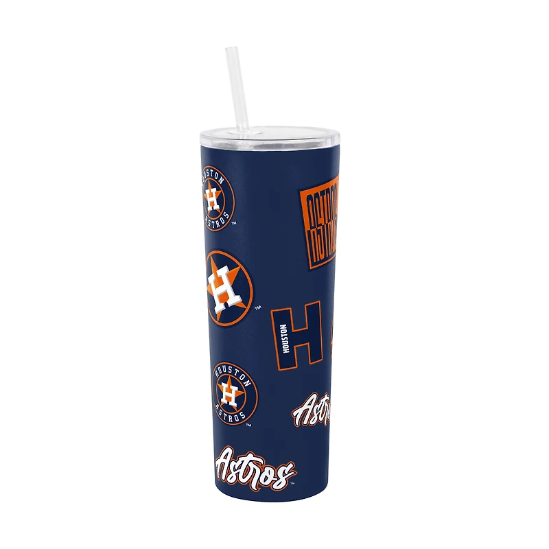 Logo Brands Houston Astros 30oz Dreamweave Straw Tumbler