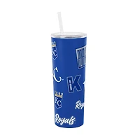 Logo Brands Kansas City Royals 30oz Dreamweave Straw Tumbler