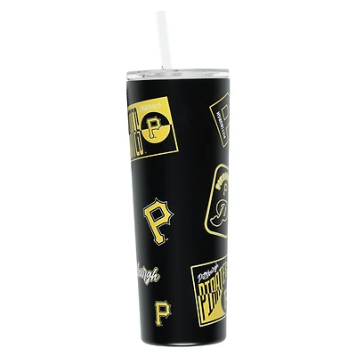 Logo Brands Pittsburgh Pirates 30oz Dreamweave Straw Tumbler