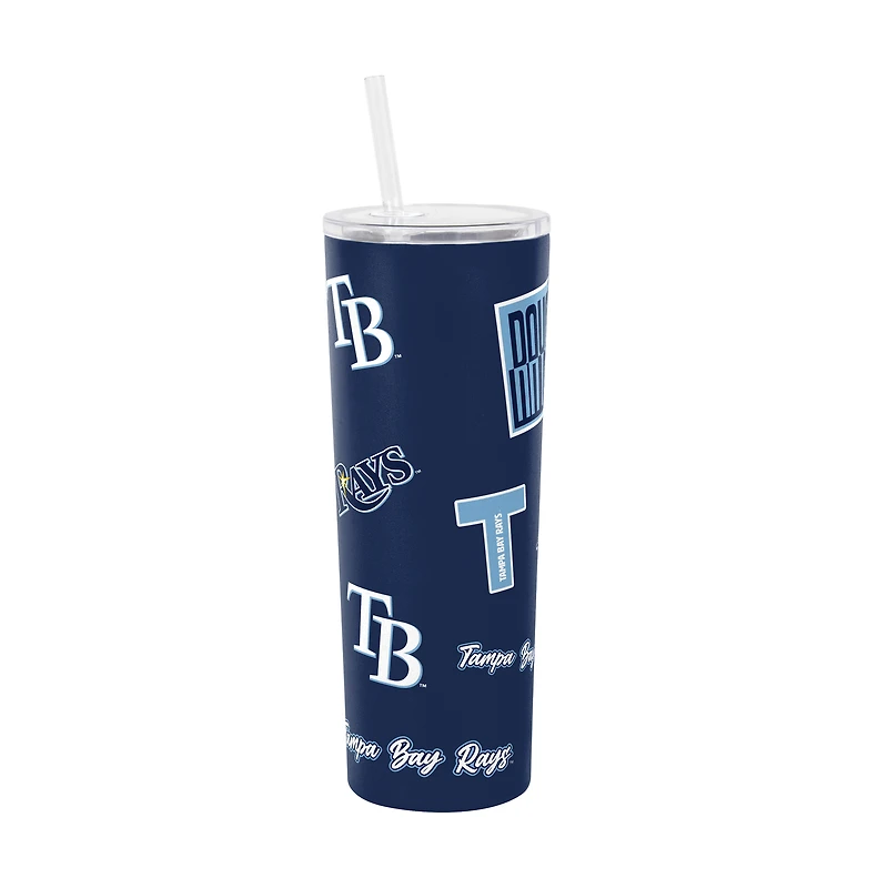 Logo Brands Tampa Bay Rays 30oz Dreamweave Straw Tumbler